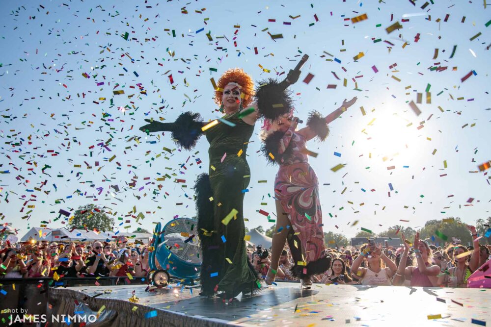 Queens and confetti