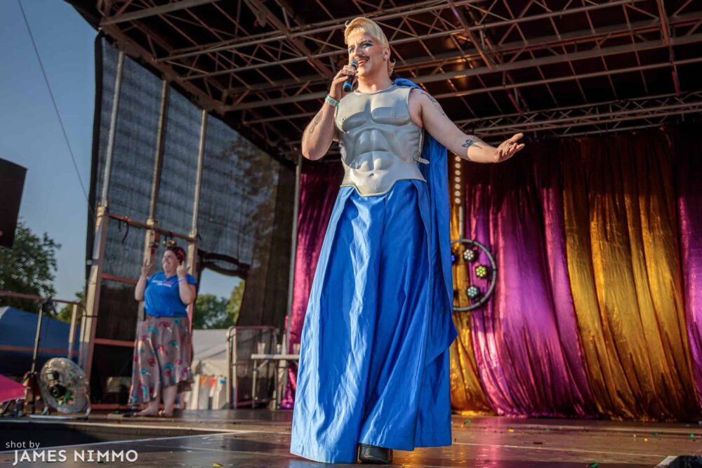 Blue Romantic at Pride.